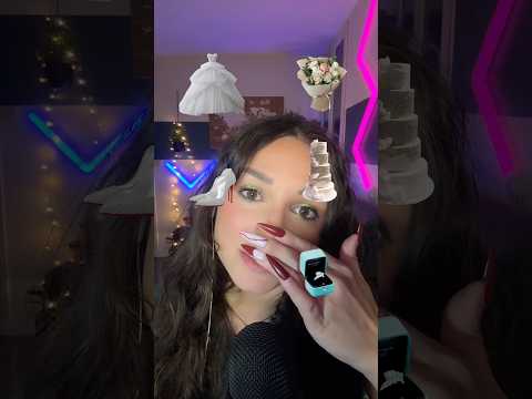 Ce que je choisis pour mon (faux) mariage ASMR