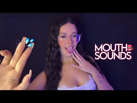 ASMR 👄mouth sounds EXTREMOS para dormir imediatamente 💦 