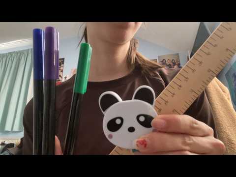 random asmr in a heatwave so this is all i felt like recording