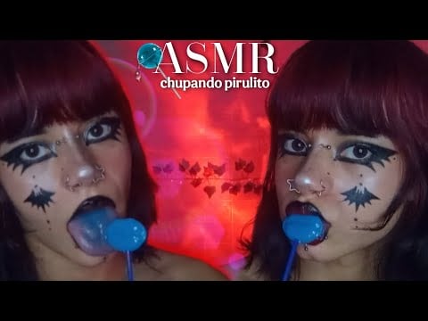 ASMR chupando pirulito 🍭