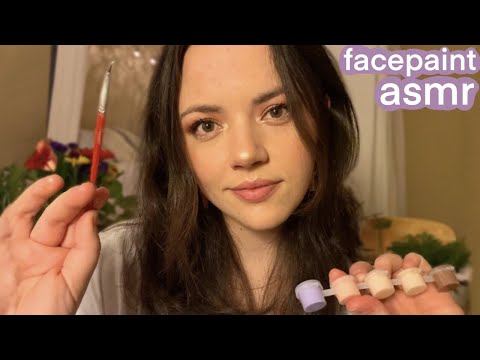 Painting Your Face ASMR (whispered personal attention)