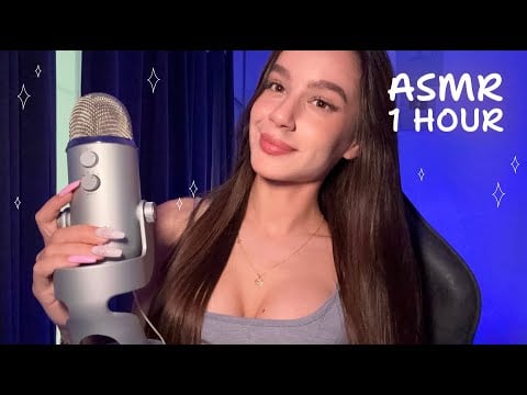 ASMR INAUDIBLE WHISPER 😍 1 HOUR TRIGGER (mouth sounds & tingles for sleep)