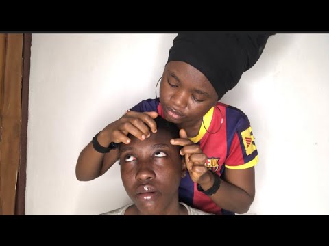 ASMR RELAXING FACE TOUCHING AND NITPICKING FOR THOSE WHO NEED TO SLEEP 😴 