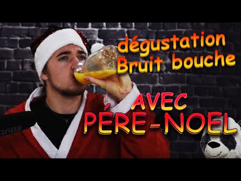 ASMR dégustation avec le PÉRE-NOEL 😍 🤶