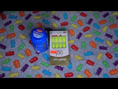 Summer Nails ASMR Gum Chewing Sounds