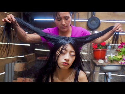 Esperanza's energy cleansing with whispering, hair play, scratching, and other ASMR triggers
