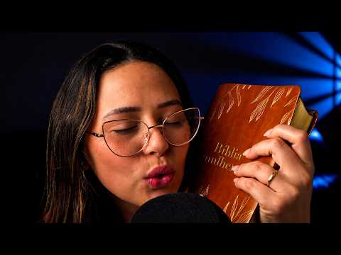 ASMR CRISTÃO - DURMA PROFUNDAMENTE OUVINDO A PALAVRA DE DEUS