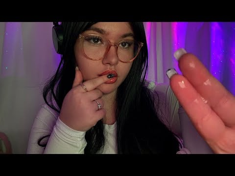 ASMR spit painting you ♡ ~ personal attention, visuals, mouth sounds, tracing ~