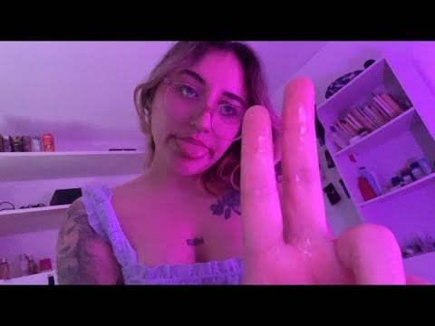 ASMR SPIT PAINTING | 20 MINUTOS  👅💦