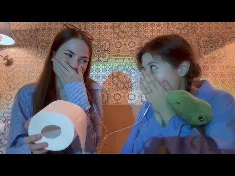 asmr pov: 🤫 mean girls gave you laxative at the sleepover and gossip about you