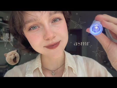 АСМР ~ расслабляющий осмотр у врача // ролевая игра // триггеры для сна🤍