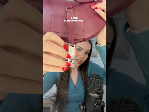 ASMR PURSE UNBOXING 👜 #asmr #unboxing #whispering #relaxing