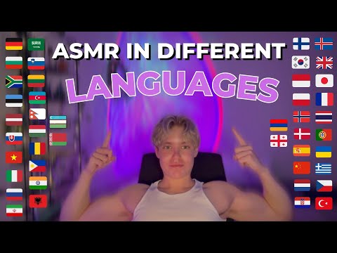 ASMR │ Saying "Goodbye" in Different LANGUAGES - Relaxing, For Sleep😴