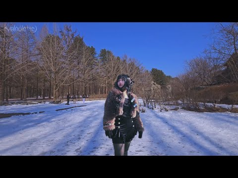 asmr. my first snow 내 첫 겨울 ❄️☃️🇰🇷 Nami Island, Chuncheon, South Korea.