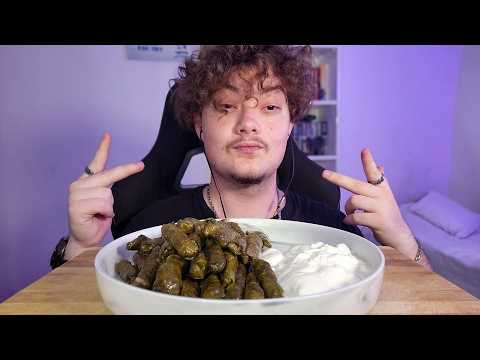 ASMR 🫑 SARMA DOLMA MUKBANG👨🏻‍🍳 TÜRKÇE ASMR MUKBANG 💤 EATING SOUNDS ASMR