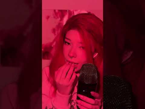 teeth tapping and mouthsounds ASMR SHORT video! #tingles