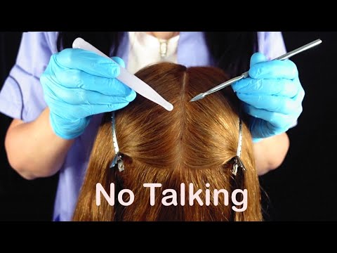 ASMR Medical Scalp Check for Tingles & Sleep (No Talking)