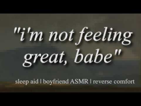 cuddling your sick boyfriend [roleplay ASMR] [sleep aid] [cozy]