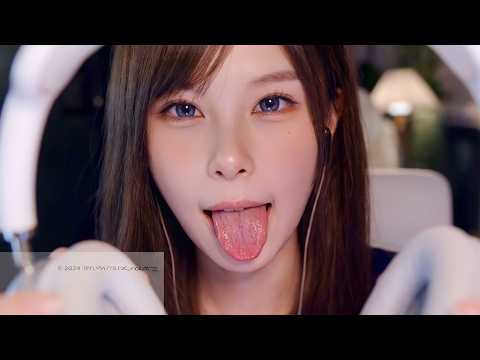 【ASMR/リップノイズ】耳元でリップグロスがねっとり弾ける極上口音💋とろけるような耳ふー体験【3Dio/囁き声】
