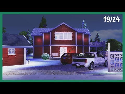 Josefin ASMR's Julkalender 19/24 | The Sims 4 - Christmas House!