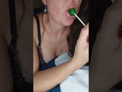 ASMR apple sucker {mouth sounds} |Requested|Looped|