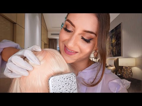 Asmr Mom Checks your Hair for Lice | Lice Check Roleplay, Scalp Check, Hair Brushing, Head Massage