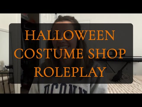 Lofi ASMR Roleplay: Halloween Costume Shop