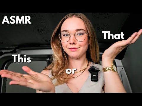 ASMR This or That trigger? Fast & Aggressive