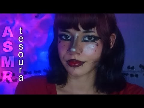 ASMR SONS DE TESOURA com as mãos • gatilho visual