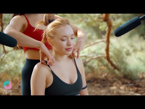 Deep ASMR Massage By Sobina in the Forest