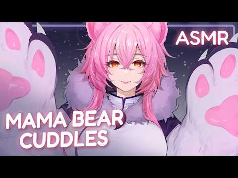 Polar Bear 🐻‍❄️ Girl Saves You From The Blizzard! ❄️☕ [Fluffy Head Pats & Cuddles]  || ASMR RP