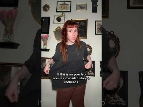 Or like asmr but TikTok @ historysuccubus #redhead #ginger #babybangs #transition