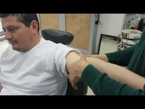 Turkish barber Head Massage