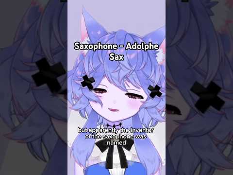 Saxophone name origin and date