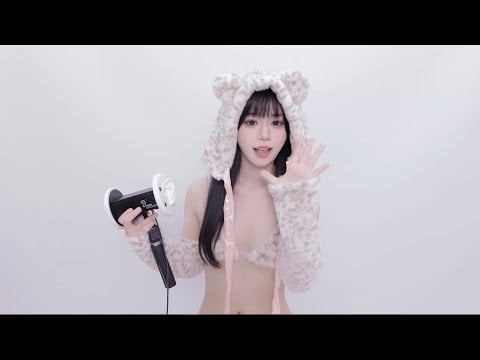 🥰晓美 Xiao Mei ASMR  舔耳口腔音喘息 Ear Licking  Licking And Eating Ear Licking