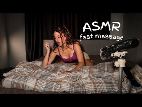 ASMR FAST Massage 💆 You’ll Fall Asleep Before It Ends 😴✨
