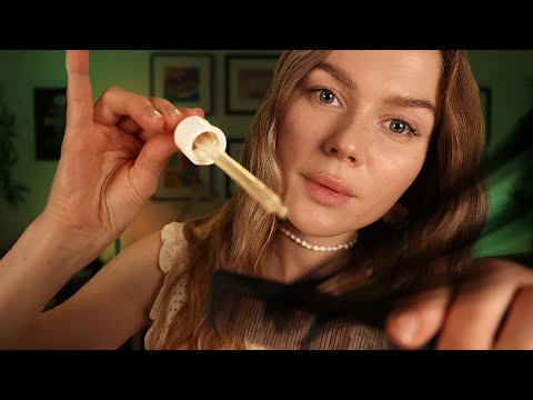 ASMR Hair & Scalp Treatment RP.  Soft Spoken Personal Attention