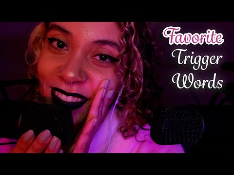 *SENSITIVE* Ear to Ear Trigger Words (as chosen by you) ~ ASMR