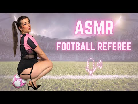 ASMR Soccer Referee - Inter Miami Intense Mic Pumping, & Relaxing Sounds, Sit on the ball