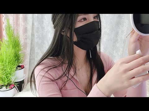 ASMR 쫀득쫀득하고 꾸덕한 귀마사지, 귀청소👂 해드릴게요~💖,솜털,나무귀이개,면봉,롤플레이,Ear Cleaning, Role play