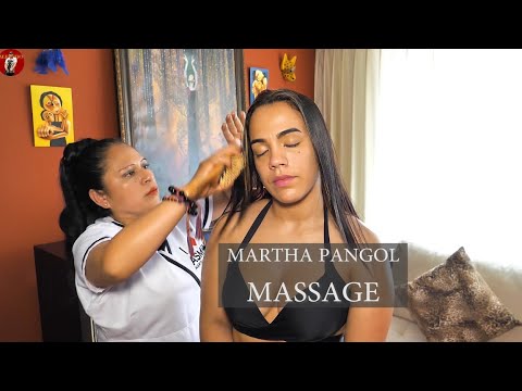 MARTHA PANGOL - ASMR, SUPER RELAXING MASSAGE MASSAGE AGAINST PAIN.