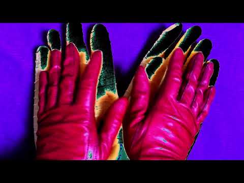 LEATHER GLOVES ✋✋  LAYERING 🤚 LATEX " GODZILLA "😉  [[ASMR]]