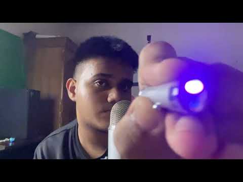 ASMR Fastest Cranial Nerve Exam but informal and weird