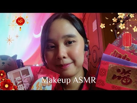 ASMR Kakak baik manjain kamu -Skincare dan Makeup-in kamu untuk Imlek day 🧧🏮 Soft Spoken - Layered
