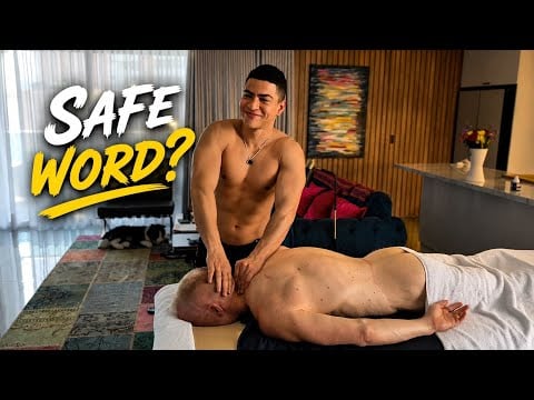 ASMR | He Had Never Received a Massage This Deep and Hard | Full Session Part 2