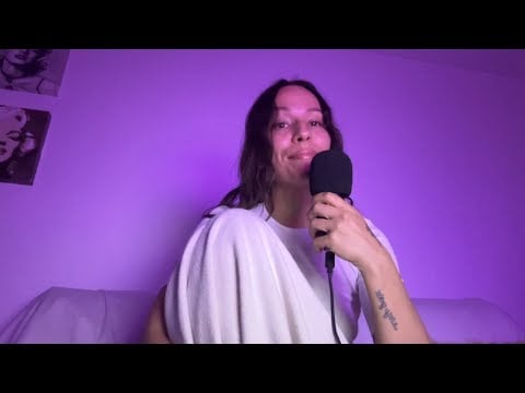 goodmorning, good afterevening & goodnight. a playful & real asmr whisper. nervous system reset.