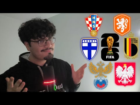 ASMR World Cup 2026 🏆 Squads & World Cup History (Pt. 2)