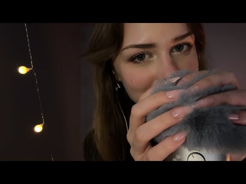 Fast Whispers + Fluffy Mic Scratching (rambling about programming) ASMR