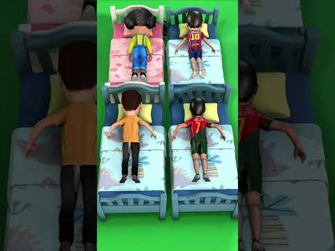Ronaldo, Messi, MrBeast & Tina Inside! 💥 This Bed Game Went TOO FAR!