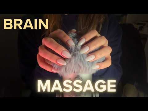 [ASMR] 1 HOUR Fluffy Mic Scratching, Brushing, Plucking (No Talking)